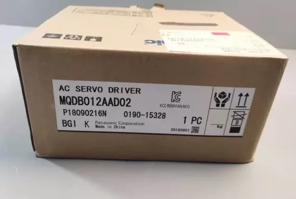 New PANASONIC MQDB012AAD02 AC SERVO DRIVER 0190-15328 - Image 2
