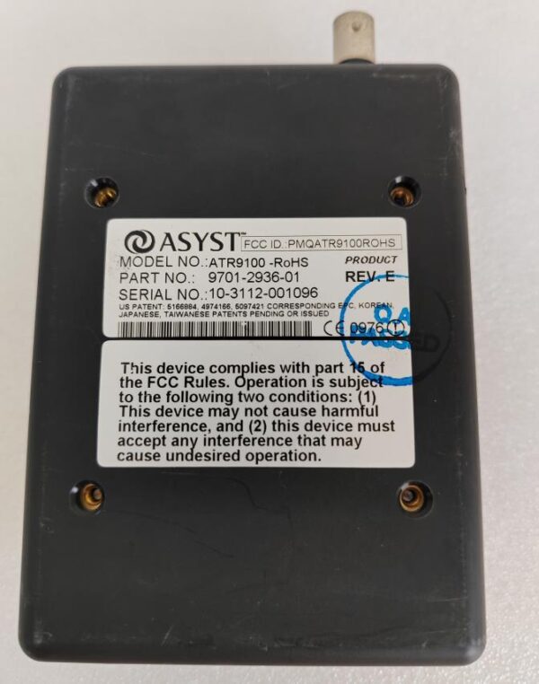 ASYST ATR9100 Advantag 9100 RFID Controller PN:9701-2936-01 Used - Image 3